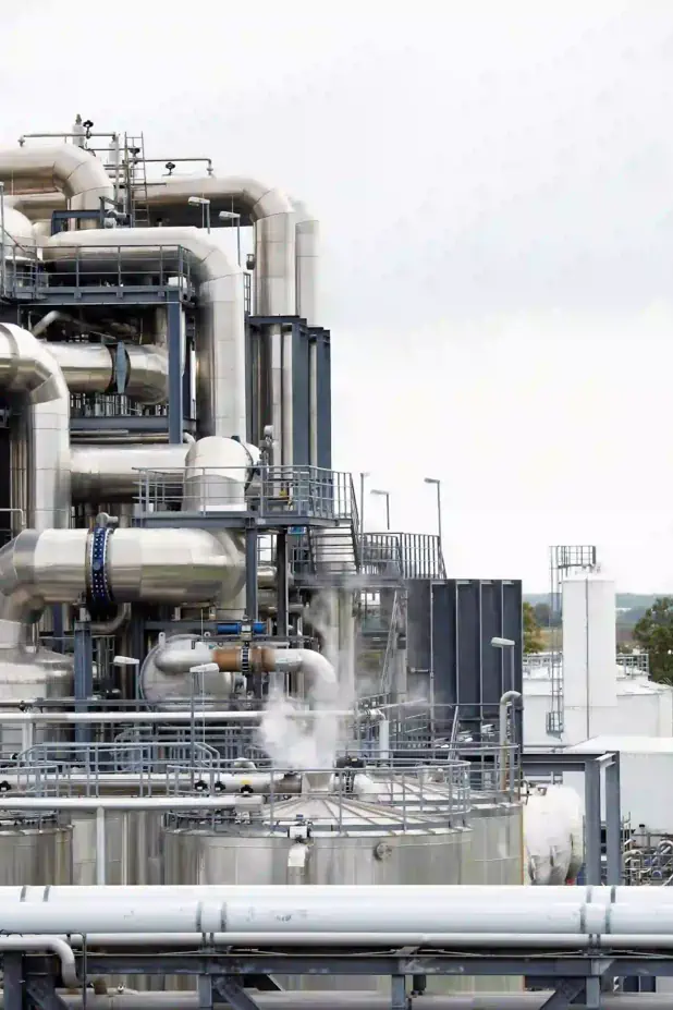Bioethanolwerk der Nordzucker AG in Wanzleben in Sachsen-Anhalt.
Quelle: Yves Sucksdorff