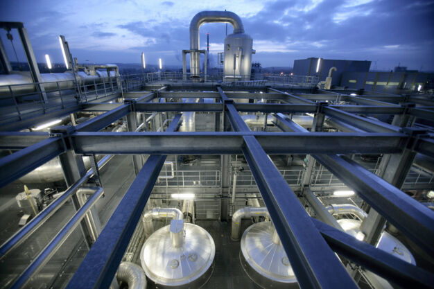 CropEnergies Bioethanol GmbH, Zeitz, Sachsen-Anhalt; Produktionskapazität 285.000 Tonnen/Jahr.
Quelle: CropEnergies AG