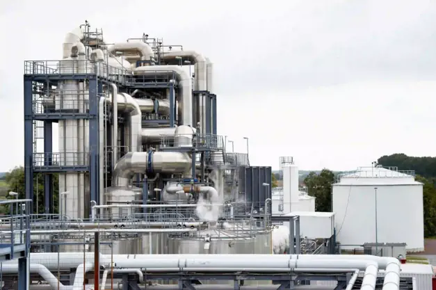 Bioethanolwerk der Nordzucker AG in Wanzleben in Sachsen-Anhalt.
Quelle: Yves Sucksdorff